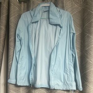 Columbia Sky Blue Windbreaker Jacket